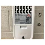 HOMCOM Oscillating Ceramic Tower Indoor Space Heater for Home, Adjustable Thermostat, 24H Timer & Remote Control, Tip-Over and Overheating Safety Protection, 25 Inches, 1500W/1000W