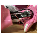 Qaba 24V Kids Motorcycle with 3-Speed, Electric Motorcycle with Rear Suspension and LED Lights for 8-12 Years Old, Pink