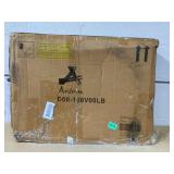 Aosom 2-in-1 Dog Bike Trailer Pet Stroller Carrier for Large Dogs with Hitch, Quick-release Wheels, Foot Support, Pet Bicycle Cart Wagon Cargo for Travel, Blue