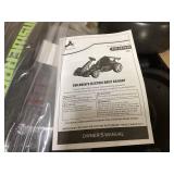 Aosom 24V 7.5 MPH Electric Go Kart with Adjustable Seat, Slow Start, Green