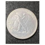 1945-D US WALKING LIBERTY HALF DOLLAR