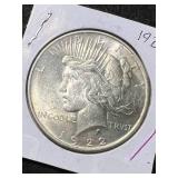 1922 US PEACE SILVER DOLLAR