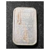 1 TROY OZ .999 FINE SILVER ASSAY BAR