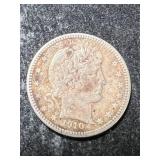 1910 US BARBER QUARTER