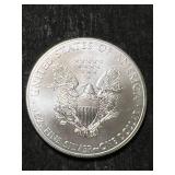 2014 AMERICAN SILVER EAGLE 1 TROY OZ .999 FINE SILVER