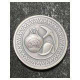 1 TROY OZ .999 FINE SILVER 1976 BICENTENNIAL NEW MEXICO ROUND