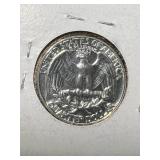 1961 US PROOF WASHINGTON QUARTER