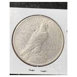 1925 US PEACE SILVER DOLLAR