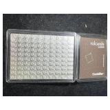 100 GRAMS .999 FINE SILVER VALCAMBI SUISSE BAR