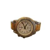 Timex Indiglo Alarm Wristwatch with Two-Tone Expansion Band