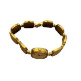 Emilio Robba Gold Tone Ladies Quartz Bracelet Watch