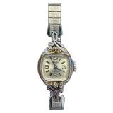 Vintage Ladies Bulova 17 Jewel Wristwatch with Expansion Band