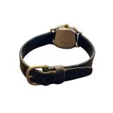 Citizen Quartz Seven Vintage Wristwatch with Black Textured Band