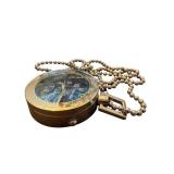 Mansfield Quartz Pocket Watch with Chain