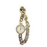 Cartier Paris Swiss Quartz Ladies Watch with Gold and Silver-Tone Chain Bracelet