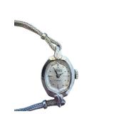 Gruen Precision 17 Jewels Ladies Wristwatch with Mesh Band