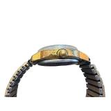 Vintage Helbros Day-Date Wristwatch with Expansion Band