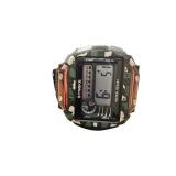 Synoke Digital Sports Watch with Camouflage Bezel and Black Strap