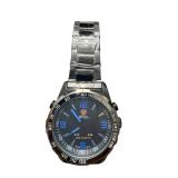 Shark Sport LED Watch with Stainless Steel Band