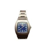 Nautical Velocity Quartz Wristwatch with Metal Band