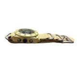 Infantry Military Style Quartz Watch with Beige Nylon Strap
