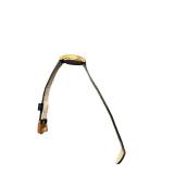 Caravelle Bulova Ladies Quartz Watch with Black Strap