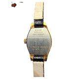 Caravelle Bulova Ladies Quartz Watch with Black Strap