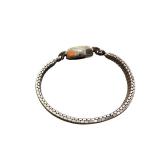 Vintage Benrus Ladies Silver Tone Wristwatch with Expansion Band