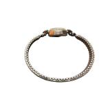 Vintage Benrus Ladies Silver Tone Wristwatch with Expansion Band