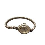 Vintage Benrus Ladies Silver Tone Wristwatch with Expansion Band