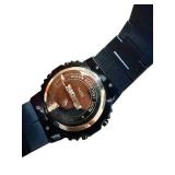 SKMEI Digital Wrist Watch with Black Metal Band