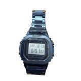 SKMEI Digital Wrist Watch with Black Metal Band