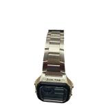SKMEI Dual Time Digital Wristwatch with Metal Band