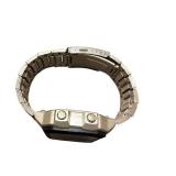 SKMEI Dual Time Digital Wristwatch with Metal Band