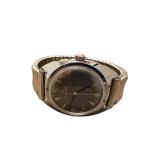 Jewlemont Shock Absorber 17 Jewels Vintage Wristwatch with Metal Band