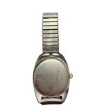 Jewlemont Shock Absorber 17 Jewels Vintage Wristwatch with Metal Band