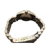 Sangdo Perfect Datejust Quartz Watch with Silver Band and Blue Dial