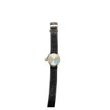 U.S.N. B.U. Ships Quartz Wristwatch with Black Fabric Band