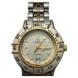 Mathey-Tissot Quartz Swiss Stainless Steel Two-Tone Wristwatch