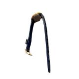 Daychron Gold Tone Wristwatch with Kimron Leather Band