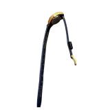 Daychron Gold Tone Wristwatch with Kimron Leather Band