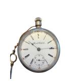 Illinois Watch Co. Pocket Watch with Key Wind Movement