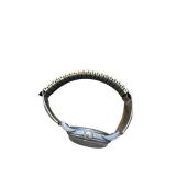 Vintage Elgin Wristwatch with Sterling Silver and Turquoise Cuff Band