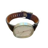 Alessi AL5010 Quartz Watch by Piero Lissoni with Leather Strap