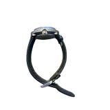 Jalga Quartz Wristwatch with Black Leather Strap