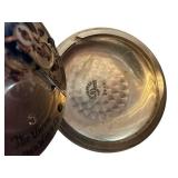 Hamilton Watch Co. Vintage Pocket Watch with 17 Jewels and Open Case