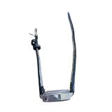 Barbie Ladies Wristwatch with Black Leather Band