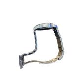 Seiko Solar Stainless Steel and Gold Tone Analog Watch with Box