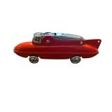 Vintage Chrome Japan Red Car Lighter