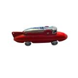 Vintage Chrome Japan Red Car Lighter